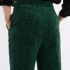 Altes-broek met groene Sinda-print