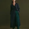Altes-broek met groene Sinda-print