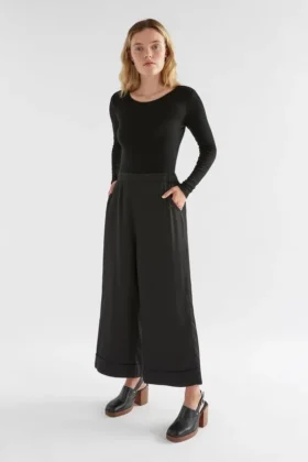 Culotte met wijde pijpen