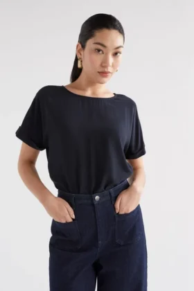Eryn Space Blue Top