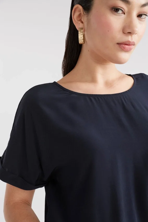 Eryn Space Blue Top Eryn Space Blue Top