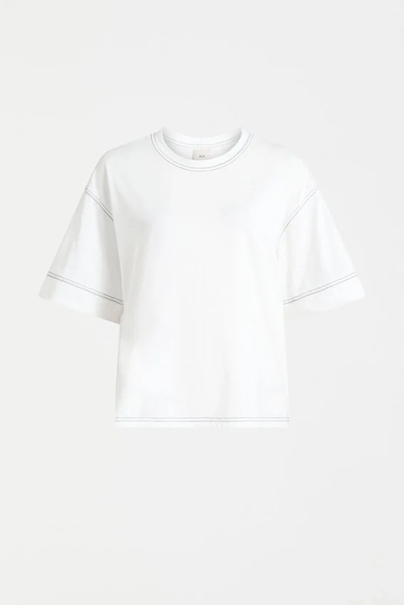 Famke T-shirt Wit Famke T-shirt Wit