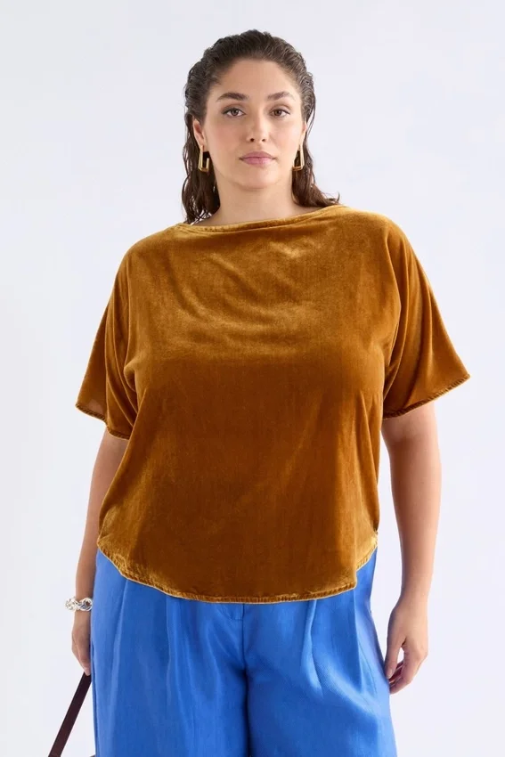 Fluweelzachte top Fluweelzachte top