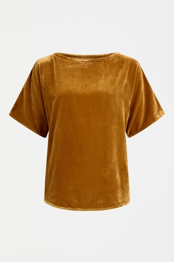 Fluweelzachte top Fluweelzachte top