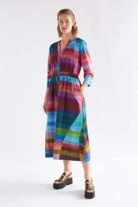 Gia shirtjurk met 3/4-mouwen