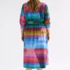Gia shirtjurk met 3/4-mouwen Gia shirtjurk met 3/4-mouwen