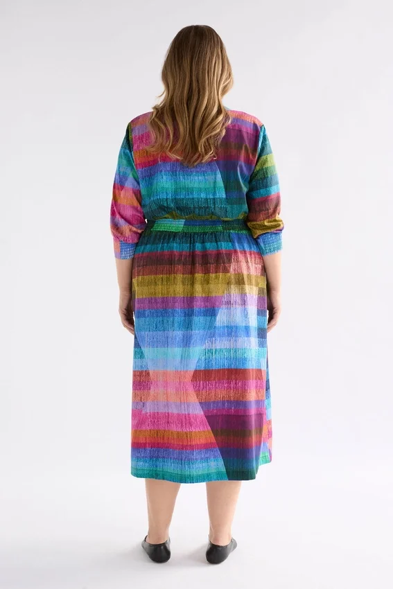 Gia shirtjurk met 3/4-mouwen Gia shirtjurk met 3/4-mouwen