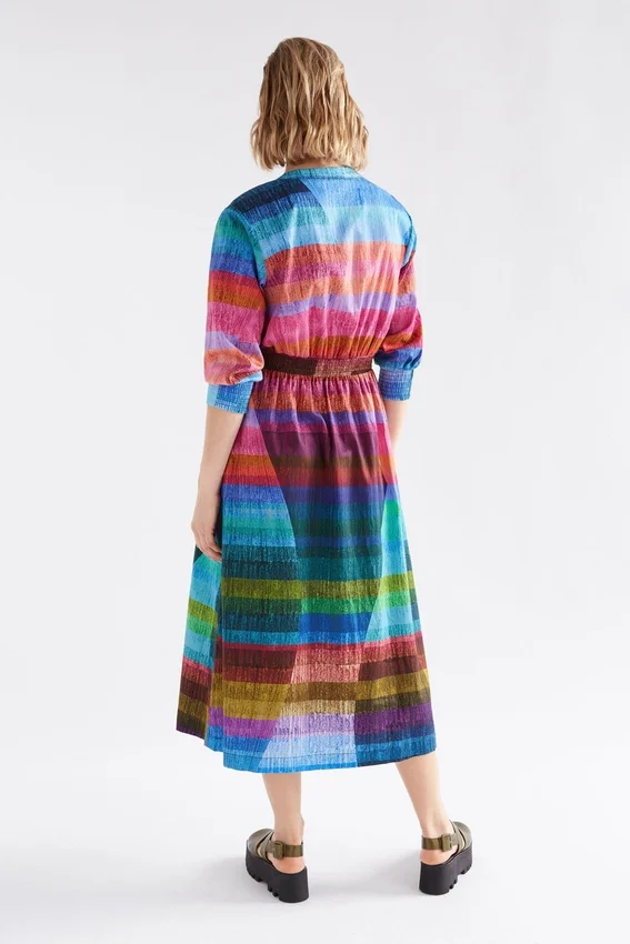 Gia shirtjurk met 3/4-mouwen Gia shirtjurk met 3/4-mouwen