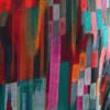 Haki-jurk met Mella-print Haki-jurk met Mella-print