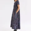 Haki-jurk met Tola-print Haki-jurk met Tola-print