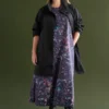 Haki-jurk met Tola-print Haki-jurk met Tola-print