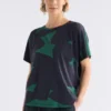 Haki T-shirt met korte mouwen Haki T-shirt met korte mouwen