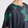 Haki T-shirt met korte mouwen Haki T-shirt met korte mouwen