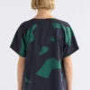 Haki T-shirt met korte mouwen Haki T-shirt met korte mouwen