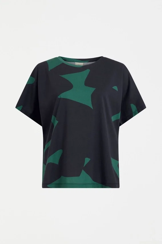 Haki T-shirt met korte mouwen Haki T-shirt met korte mouwen