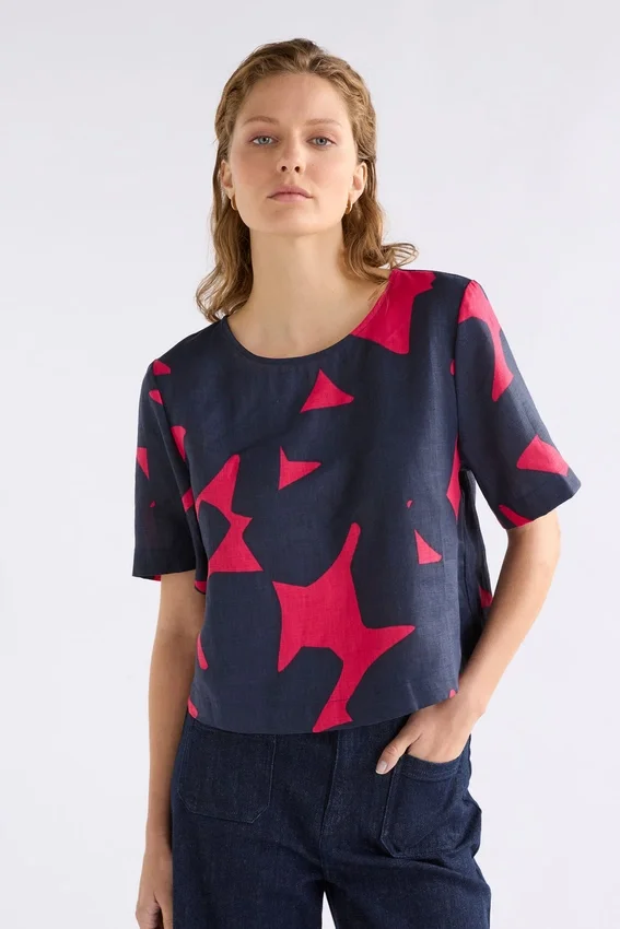 Honnor Top Tera Print Honnor Top Tera Print