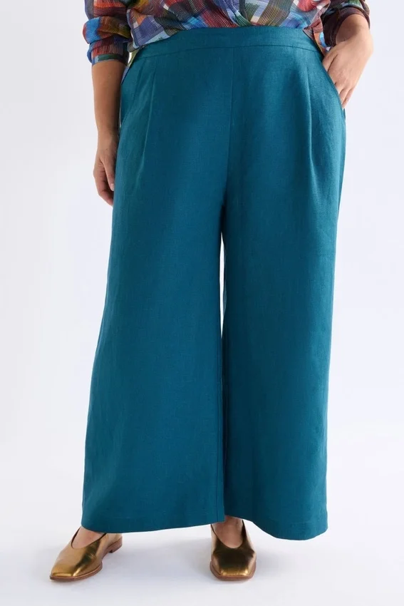 Ilona linnen broek Peacock Ilona linnen broek Peacock