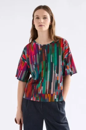 Kyla T-shirt met Mella-print
