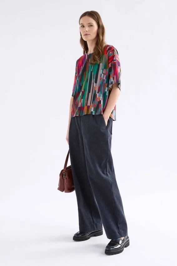 Kyla T-shirt met Mella-print Kyla T-shirt met Mella-print