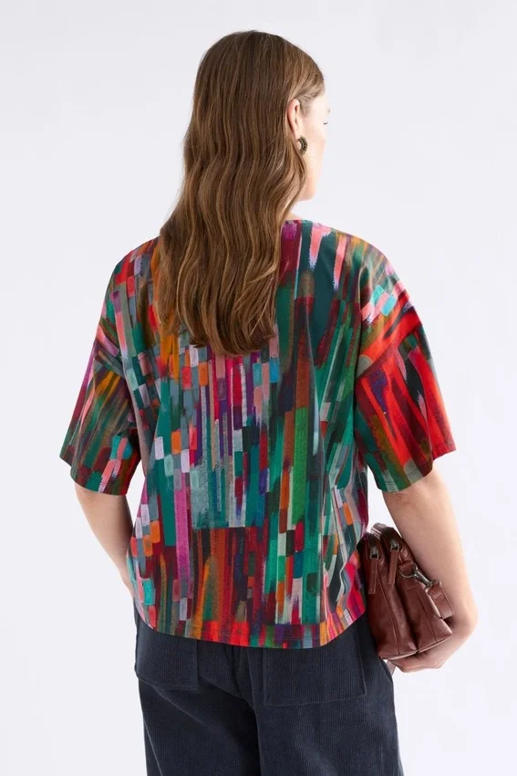 Kyla T-shirt met Mella-print Kyla T-shirt met Mella-print