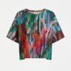 Kyla T-shirt met Mella-print Kyla T-shirt met Mella-print