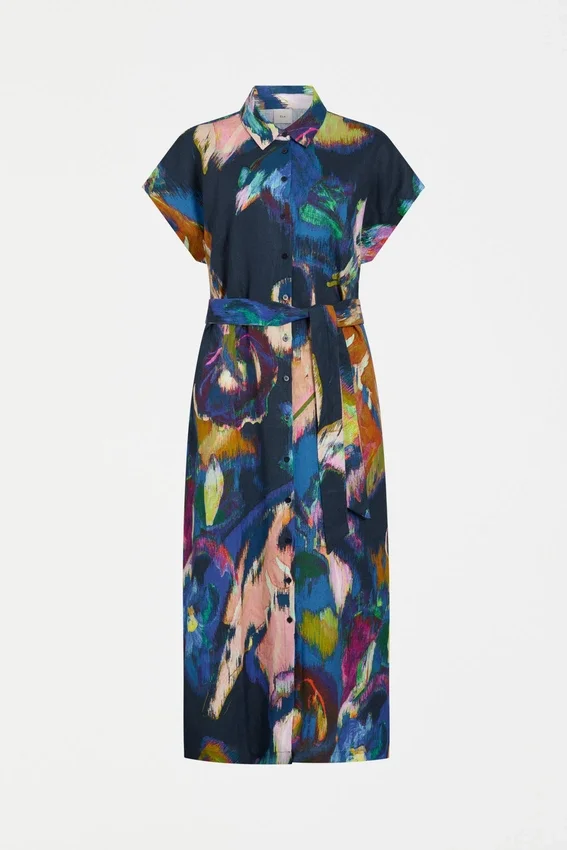 Lato Collage-jurk Lato Collage-jurk
