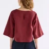 Llinen Light top met V-hals Llinen Light top met V-hals