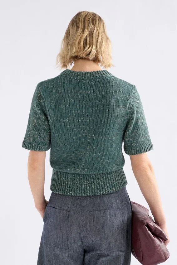 Luft Lurex-gebreide top Saliegoud Luft Lurex-gebreide top Saliegoud