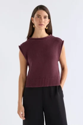 Lunel gebreid vest