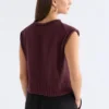 Lunel gebreid vest Lunel gebreid vest