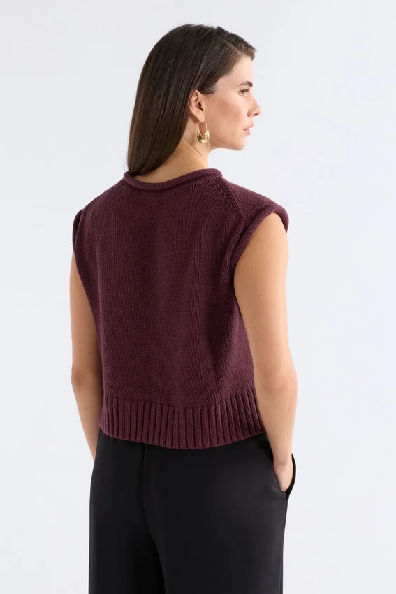 Lunel gebreid vest Lunel gebreid vest