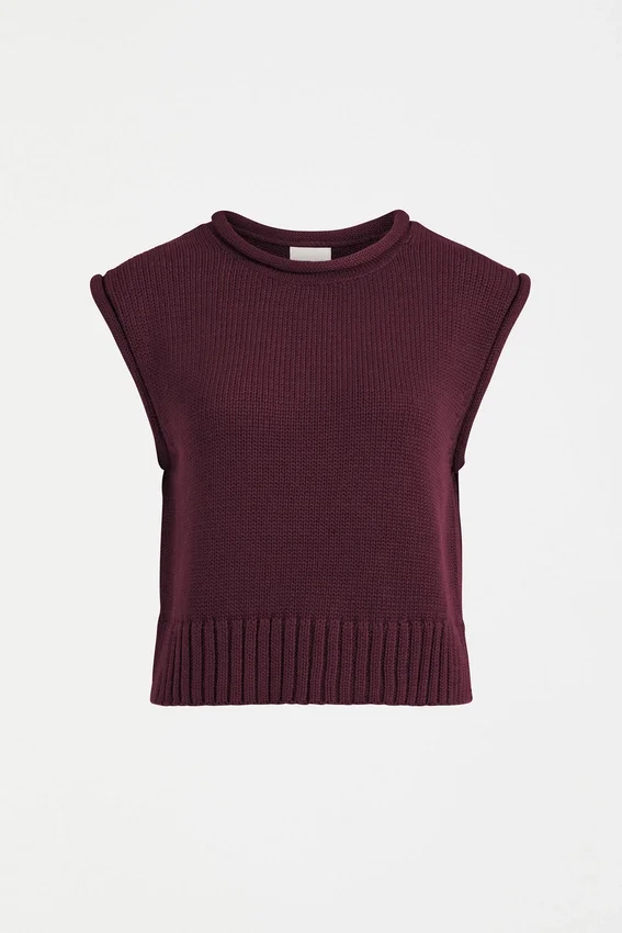 Lunel gebreid vest Lunel gebreid vest