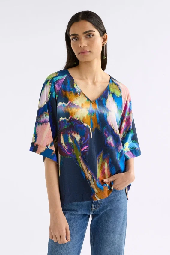 Moda top met V-hals Moda top met V-hals