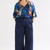 Moda top met V-hals Moda top met V-hals