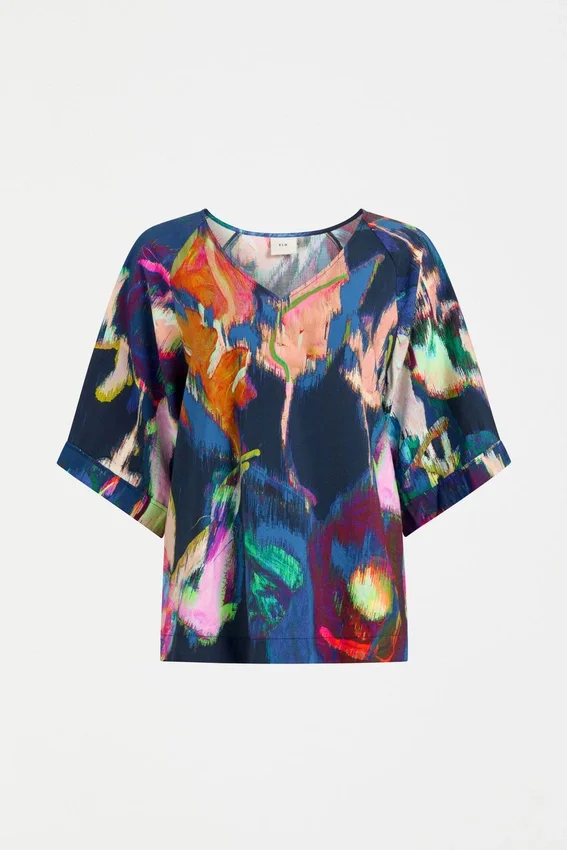 Moda top met V-hals Moda top met V-hals