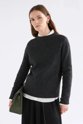 Nevis merino-trui, antraciet Nevis merino-trui, antraciet