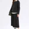 Nevis merino-trui, antraciet Nevis merino-trui, antraciet