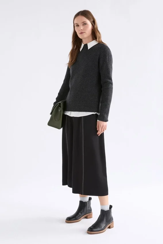 Nevis merino-trui, antraciet Nevis merino-trui, antraciet