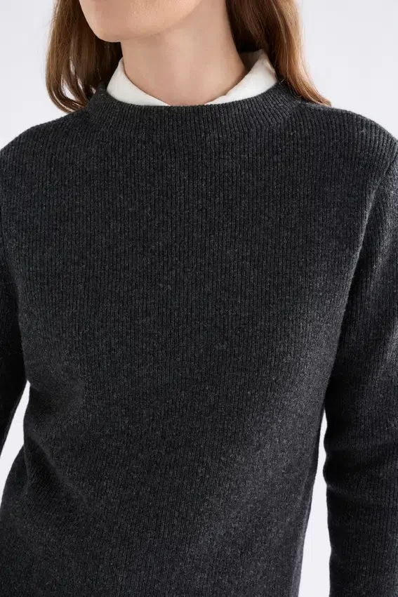 Nevis merino-trui, antraciet Nevis merino-trui, antraciet