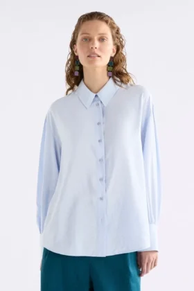Pressa-overhemd parelblauw