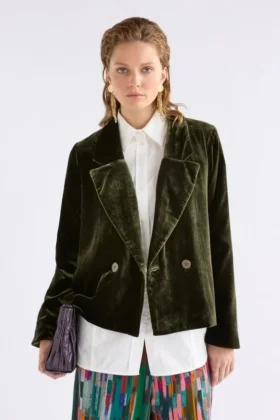 Suuri-blazer met dubbele rij knopen